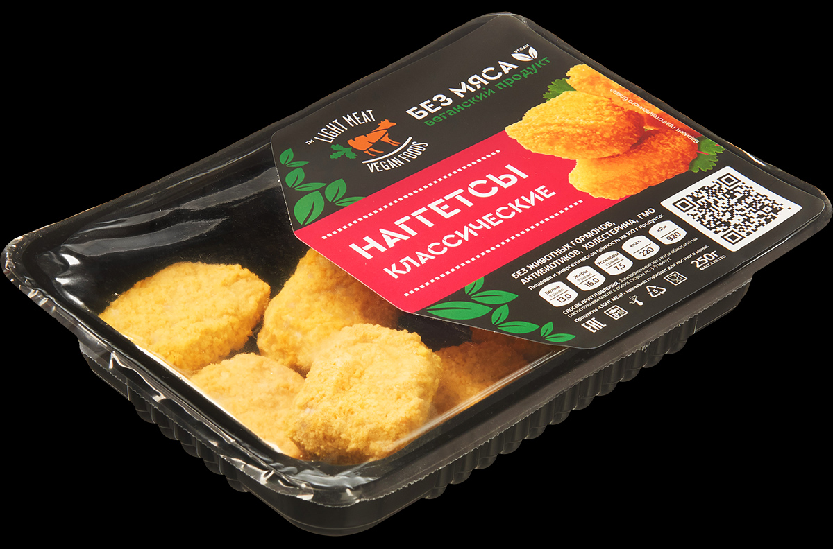 Наггетсы Light Meat Классические Light Meat Веган продуктыLight