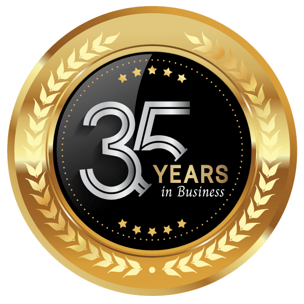 35YearsEmblem2 Lightning Express