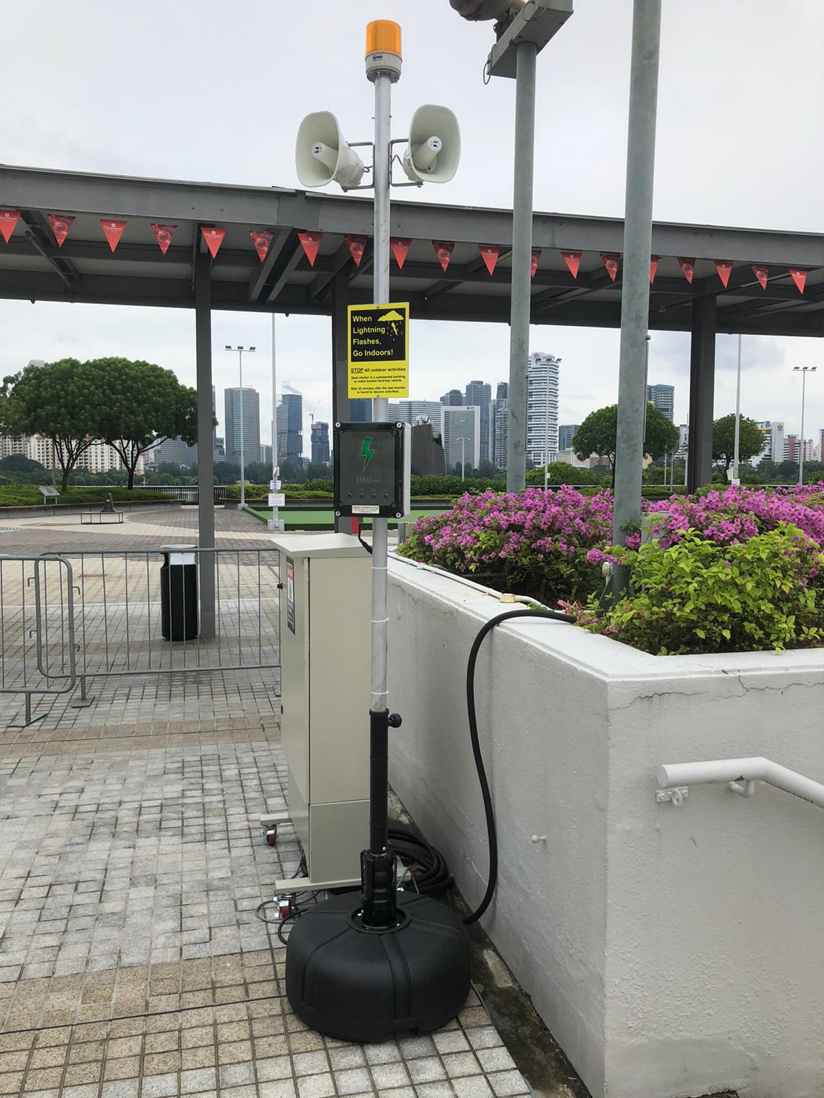 ABOUT ALRAS Singapore Lightning Alert System / Lightning Warning System