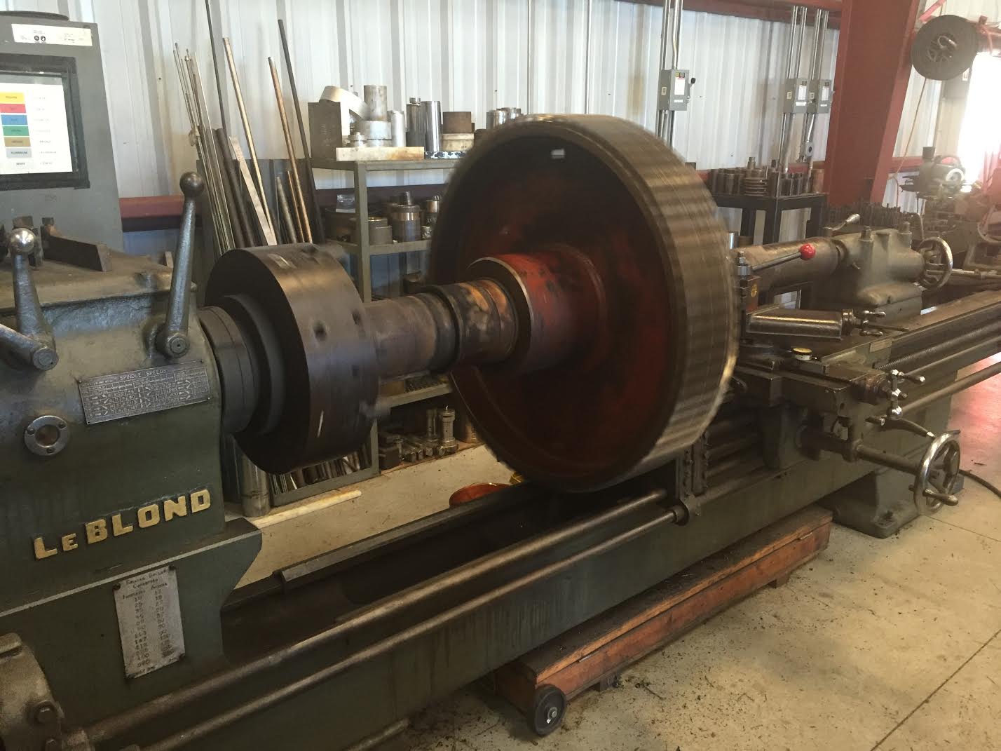 Machining Shaft Lightning Bay PneuDraulics