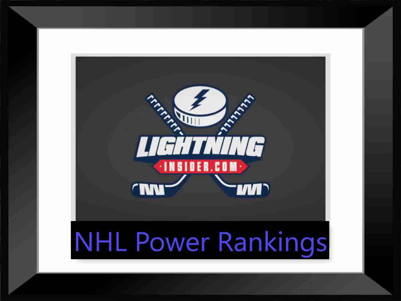 Weekly NHL Power Rankings