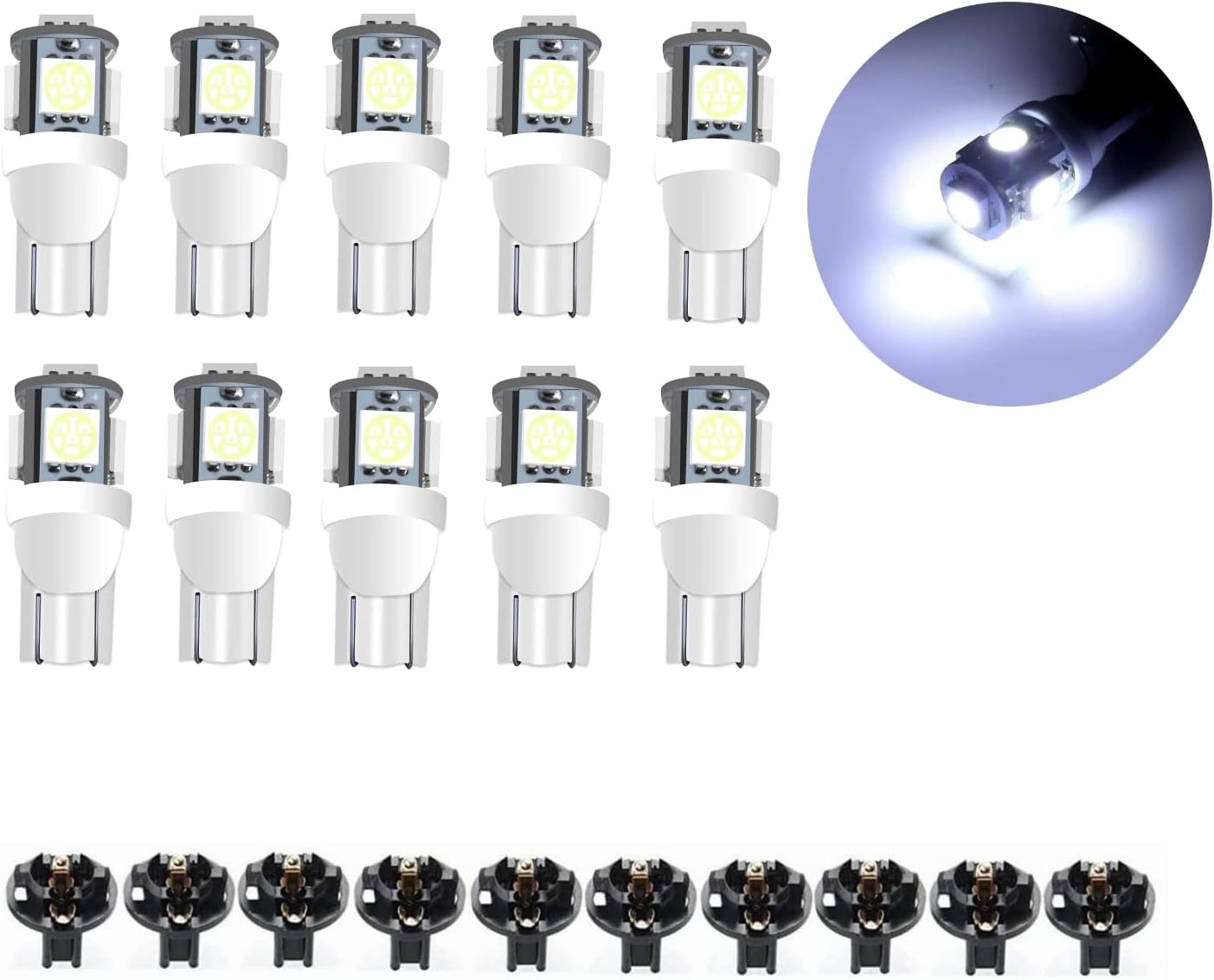 Car Light Bulbs Guide - Headlight Bulb Types Chart