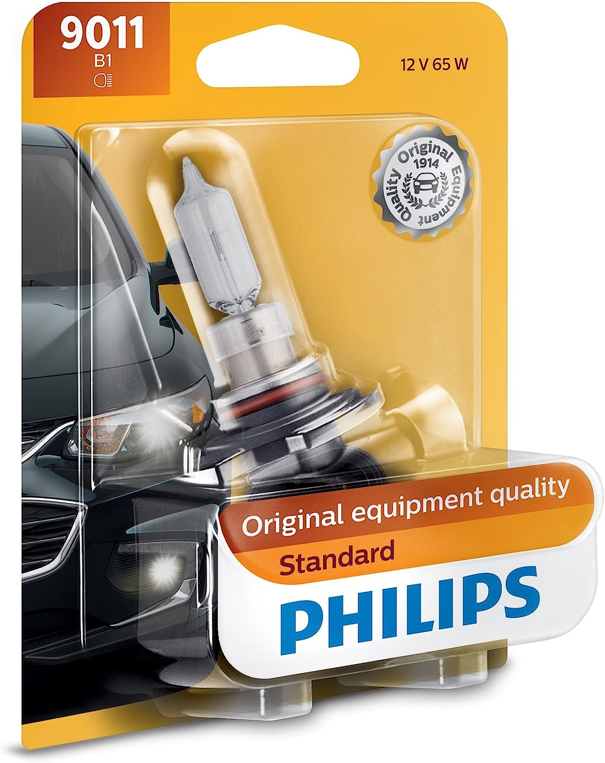 Philips Automotive Lighting 9011 HIR Standard Halogen Bulb Color