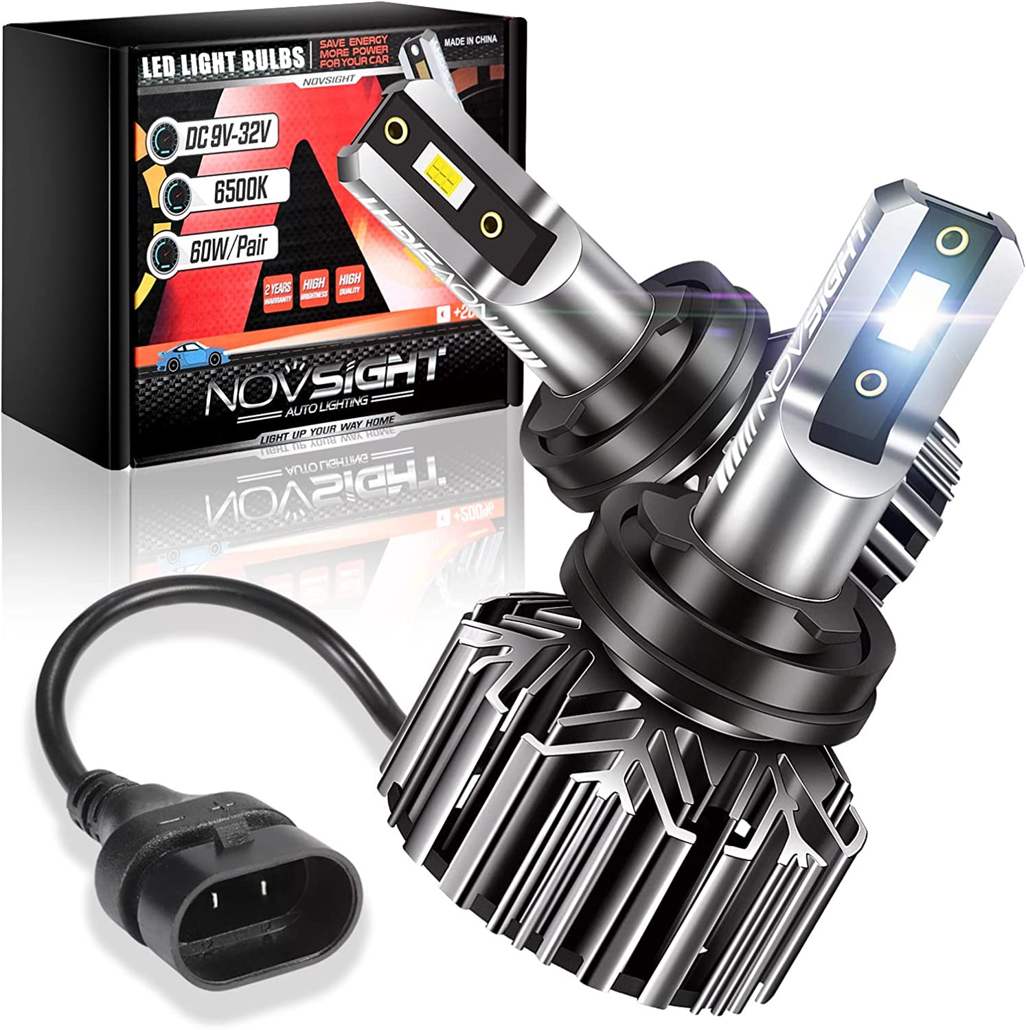 NOVSIGHT LED H11 Bulbs Color Temperature & Specs