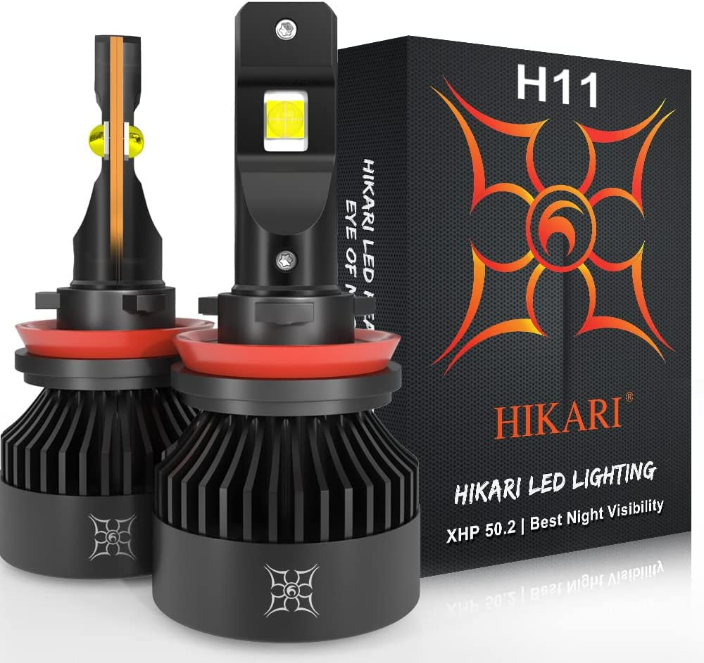 Hikari VisionPlus H11 LED Fog Light Bulbs Color Temperature & Specs