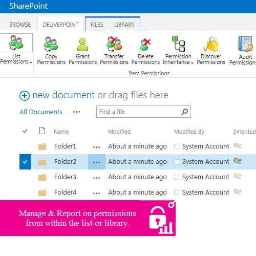 SharePoint Permissions Management Tool Deliverpoint
