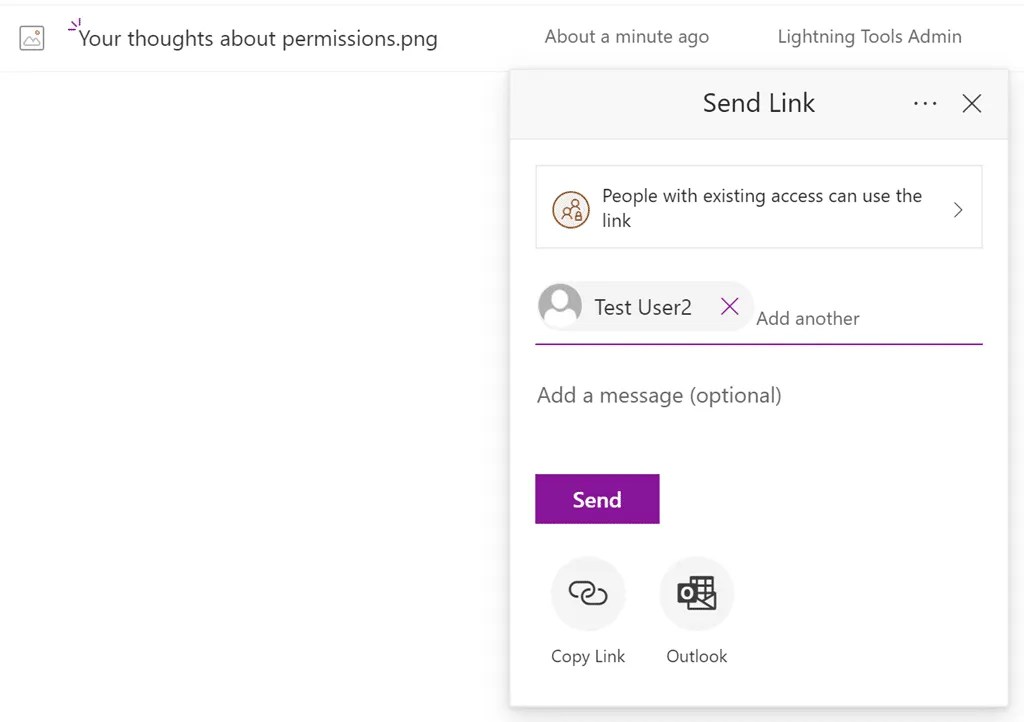 Set SharePoint Online default sharing link to People With Existing