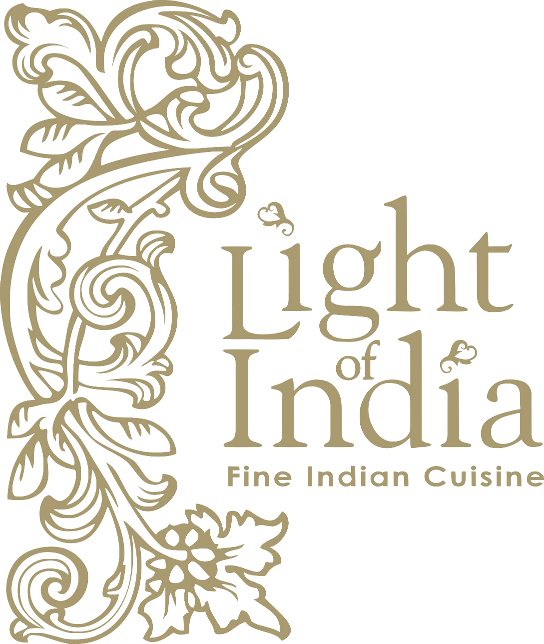 Menus Light Of India Restaurant