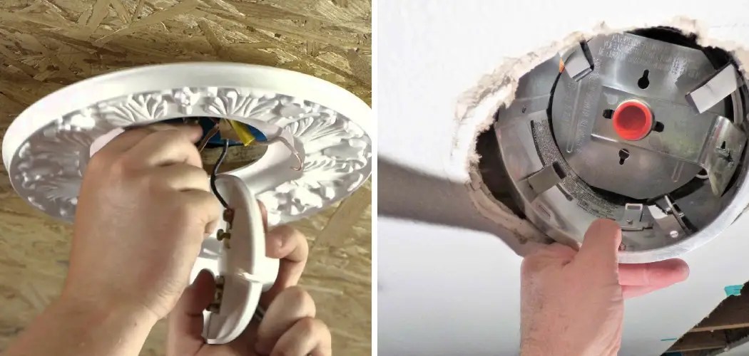 How to Hide Gaps Around a Ceiling Light Box 9 Ways (2024)