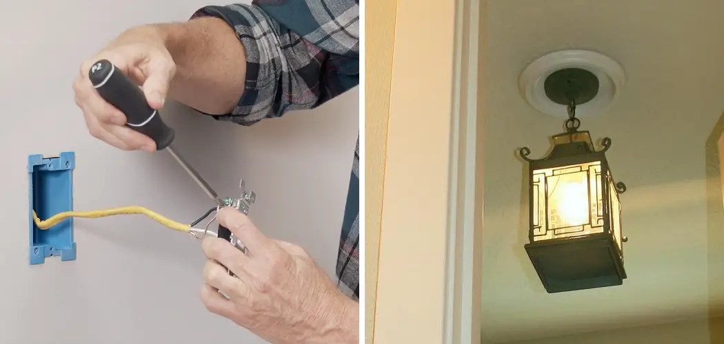 How to Add a Ceiling Light to a Switched Outlet 10 Easy Steps