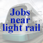 Jobs near Phoenix light rail