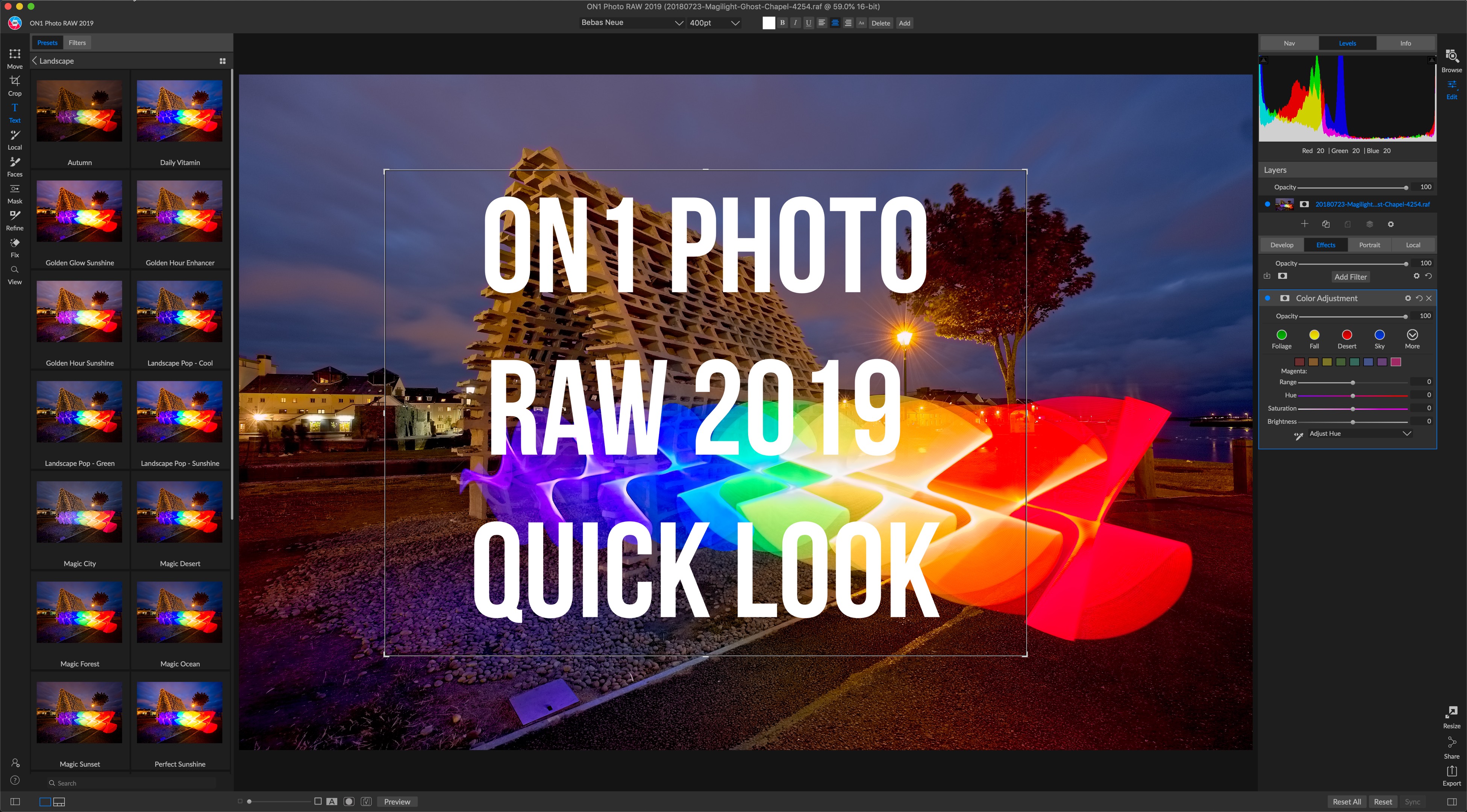 On1 Photo Raw 2019 Lightroom Blog