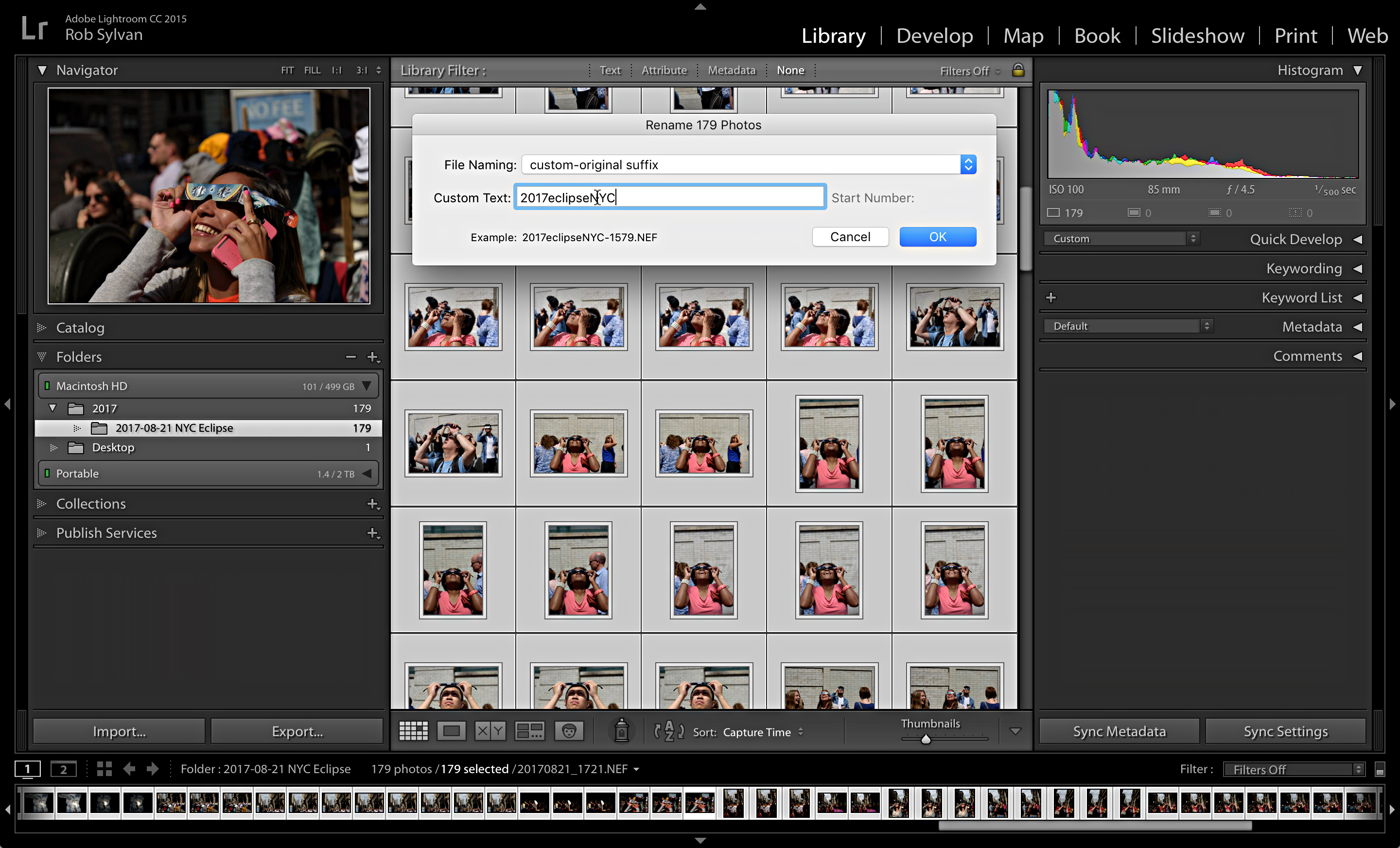 Photo Renaming Options in Lightroom Lightroom Killer Tips