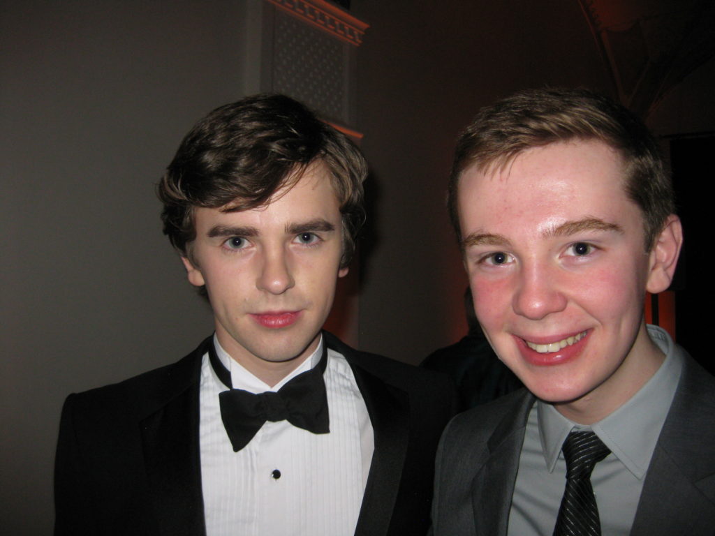 Freddie Highmore Lights Camera Jackson