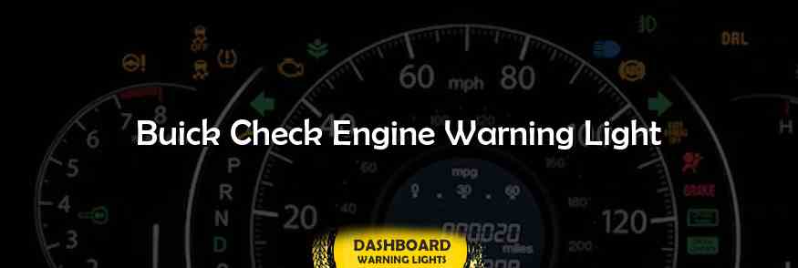How to Fix a Buick Check Engine Warning Light