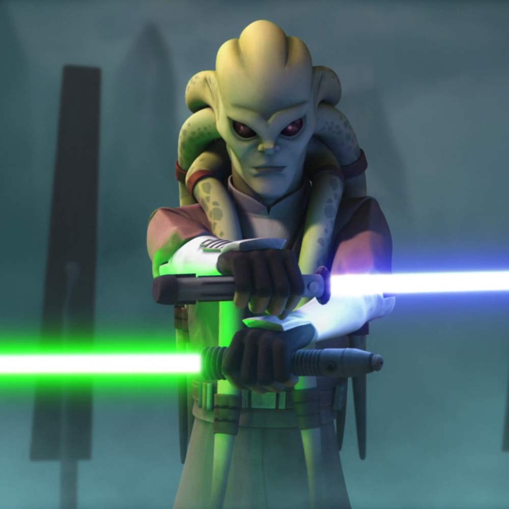 Kit Fisto’s lightsaber The Lightsaber Archive