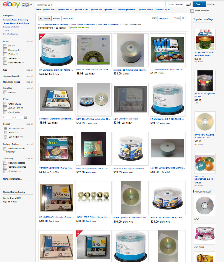 LightScribe DVD and CD Discs Lightscribe Software Free and Premium