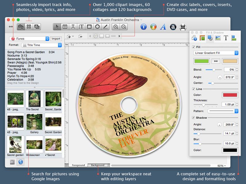 Disc Cover 1 Lightscribe Software Free and Premium Lightscribe