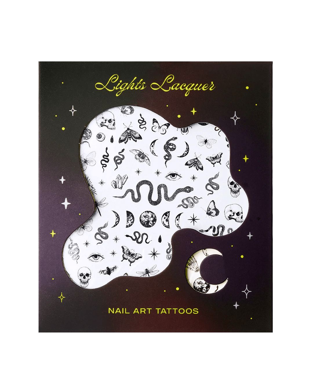 Black Magic Nail Tattoos Lights Lacquer