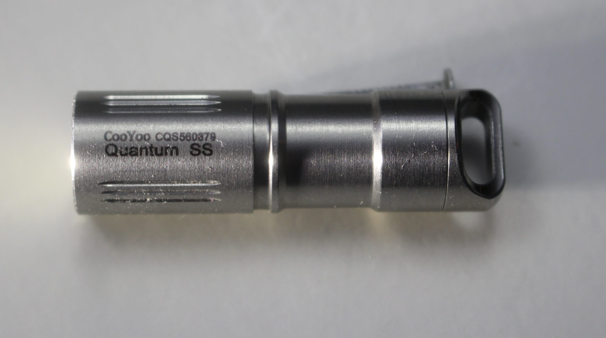 CooYoo Quantum SS Rechargeable Key Chain Flashlight