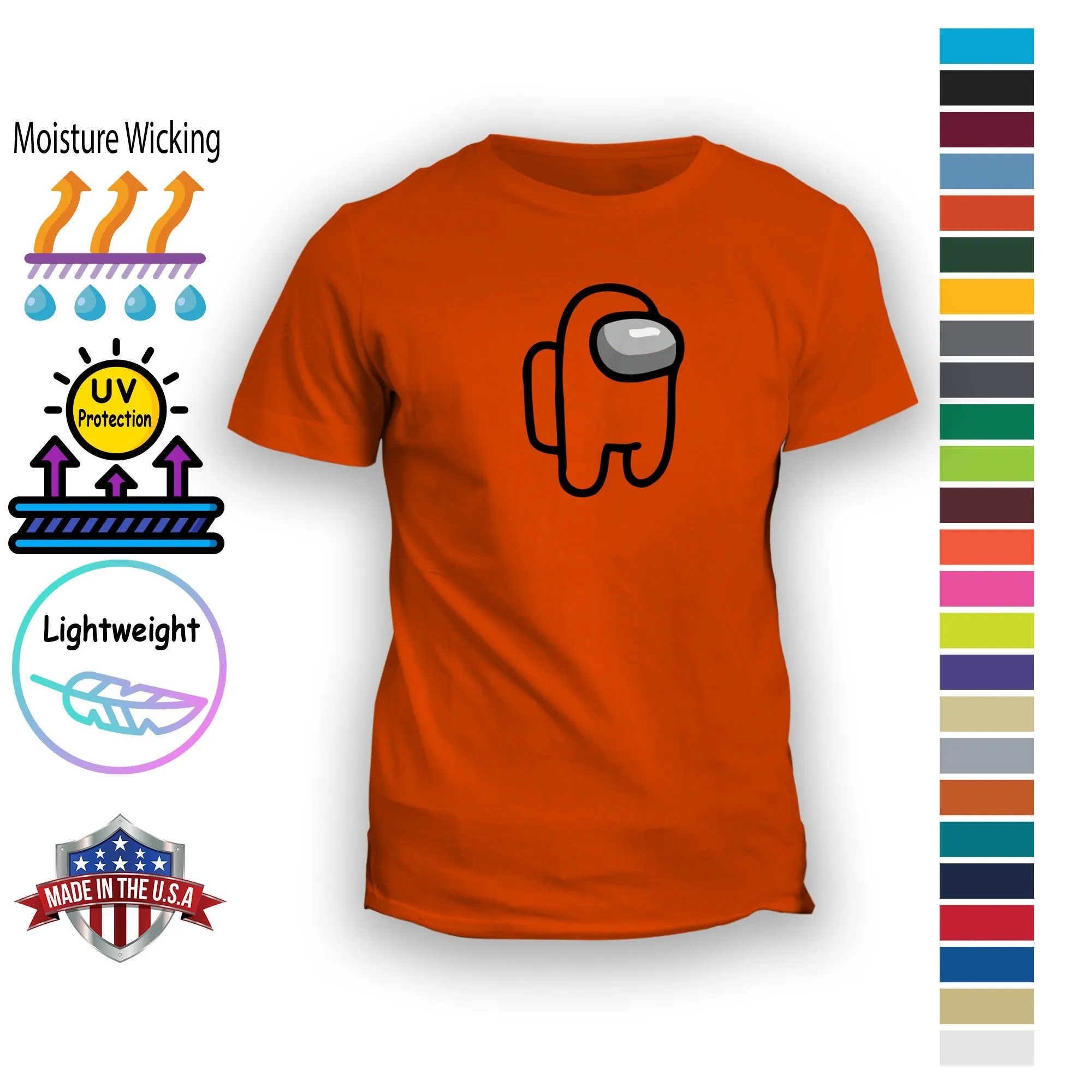 Among Us Jersey 25 Colors Available Lightspeed Jerseys