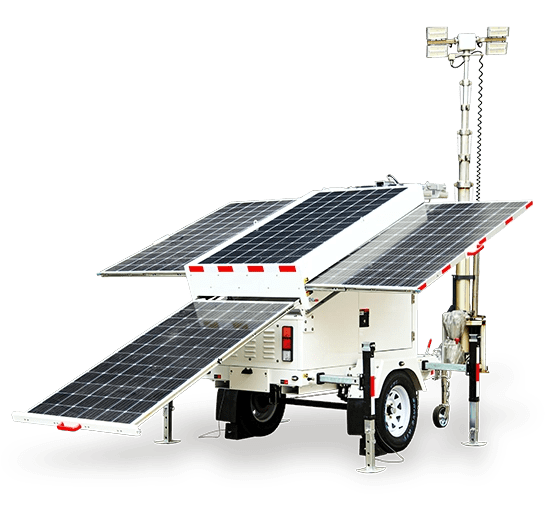 Alrouf Solar Light Towers Portable LED Lighting Towers KSA
