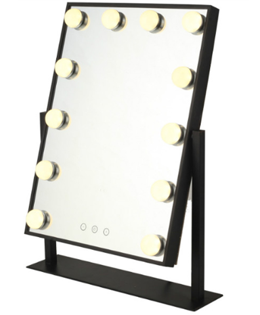 Buy Glam X Black Hollywood Vanity mirror