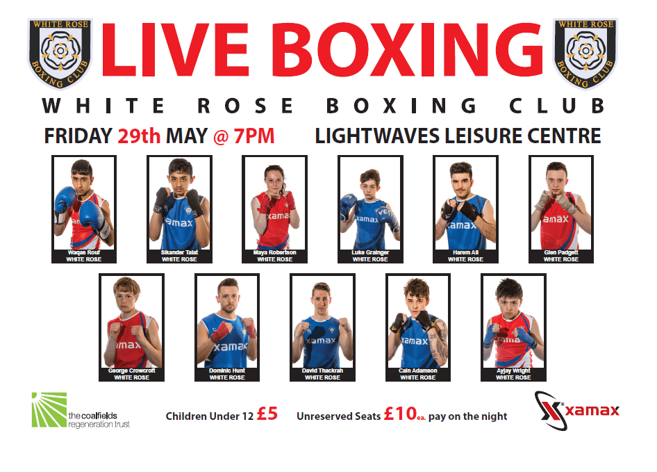 WHITE ROSE BOXING 2015 Lightwaves Leisure & Community Centre