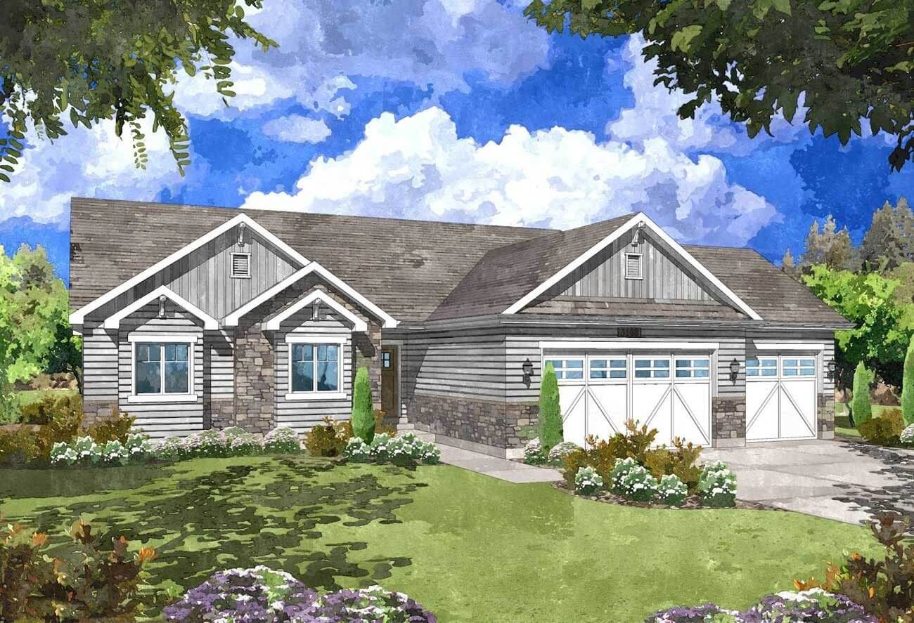 The Wasatch Lightyear Homes Utah Custom Home Builder