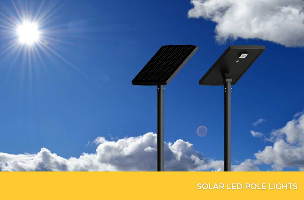 Solar LED Pole Lights Solar Lighting by LIGMAN