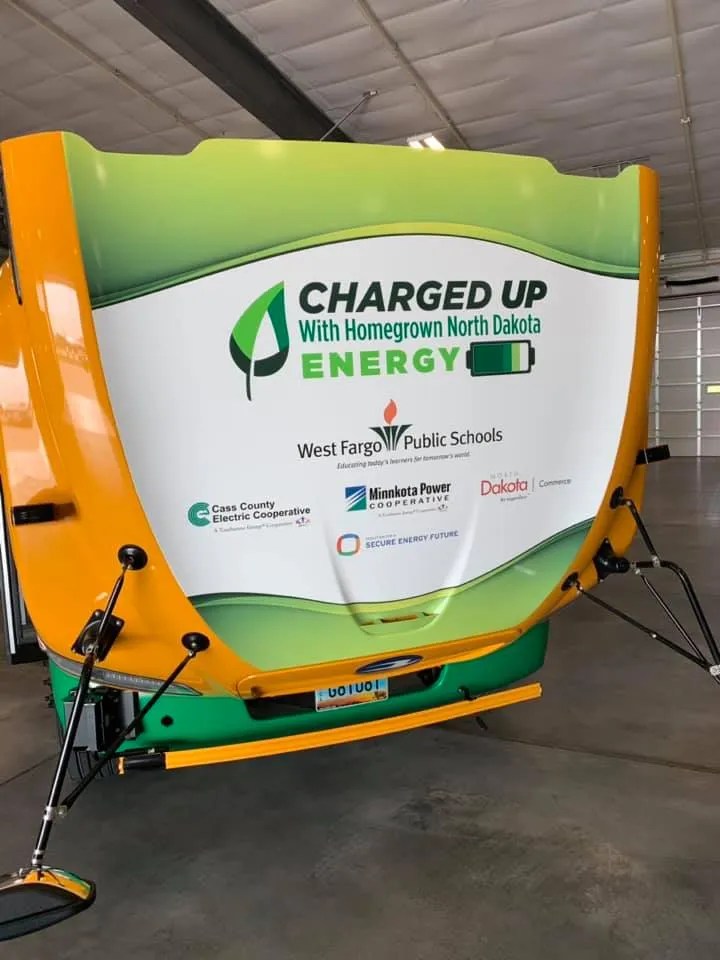 North Dakota’s allelectric school bus coming to Bismarck as part of
