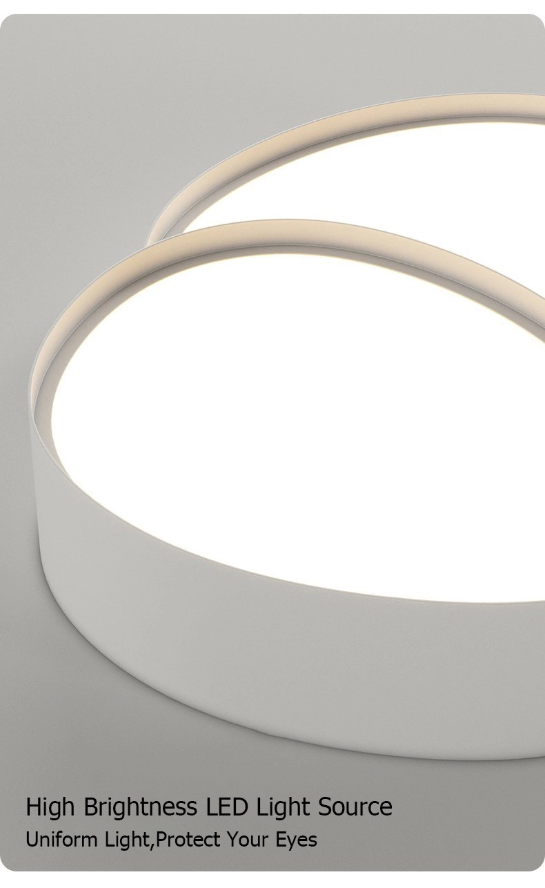 Modern Minimalist Recessed LED Ceiling Lights Whole House Lighting