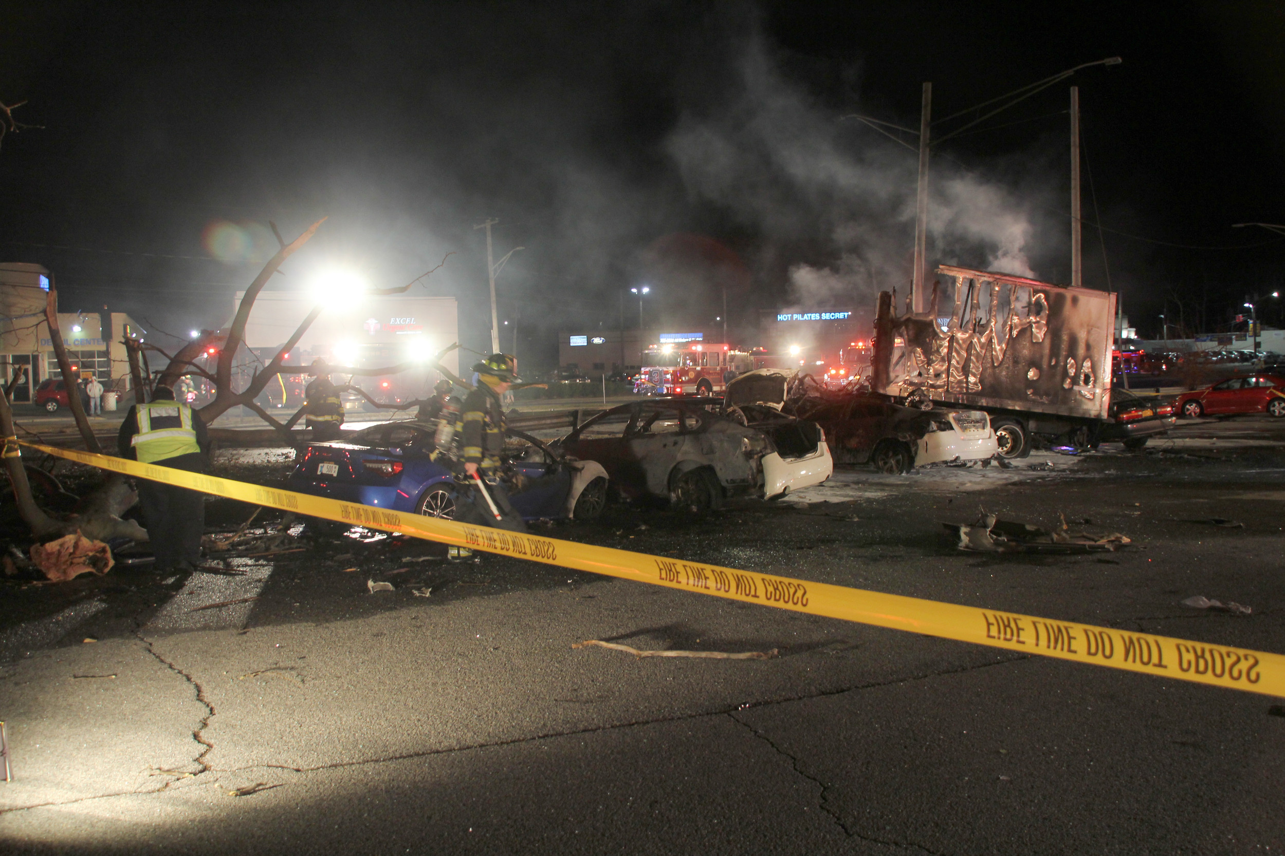 Truck driver dies in blaze on Sunrise Herald Community Newspapers