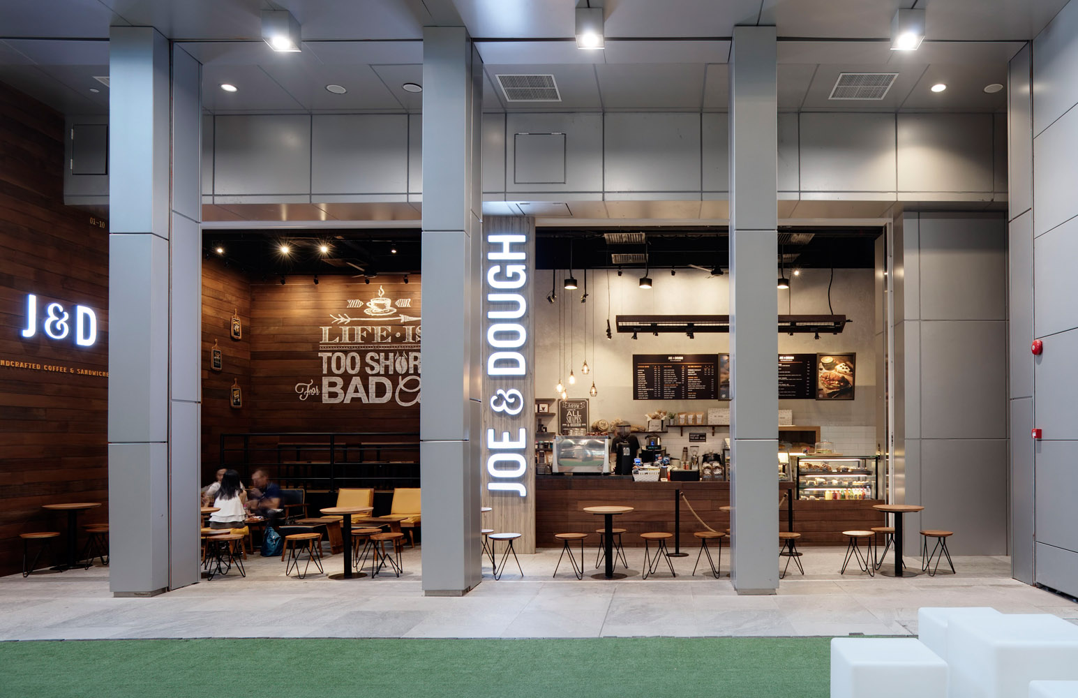 Joe & Dough, Orchard Gateway Caffeinated Pocket Liid Associates