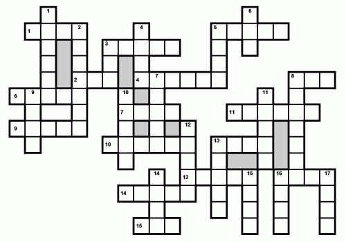 Crossword "Animal sounds" кроссворд "звуки, издаваемые животными" на
