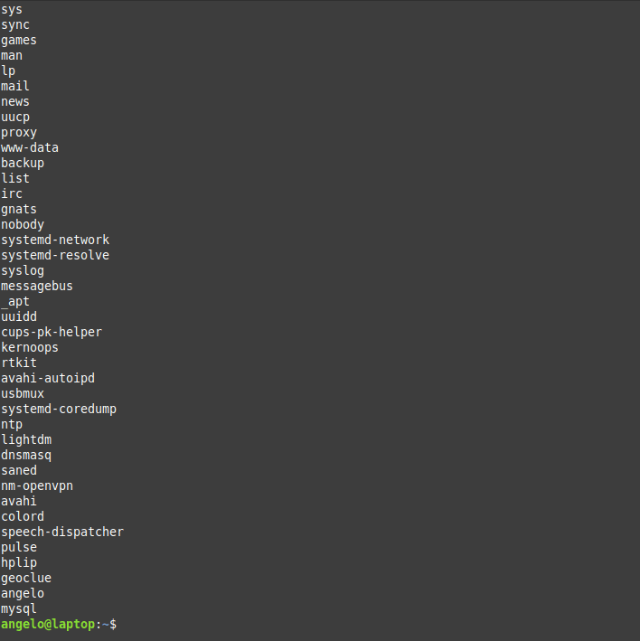 15+ examples for listing users in Linux get GNU