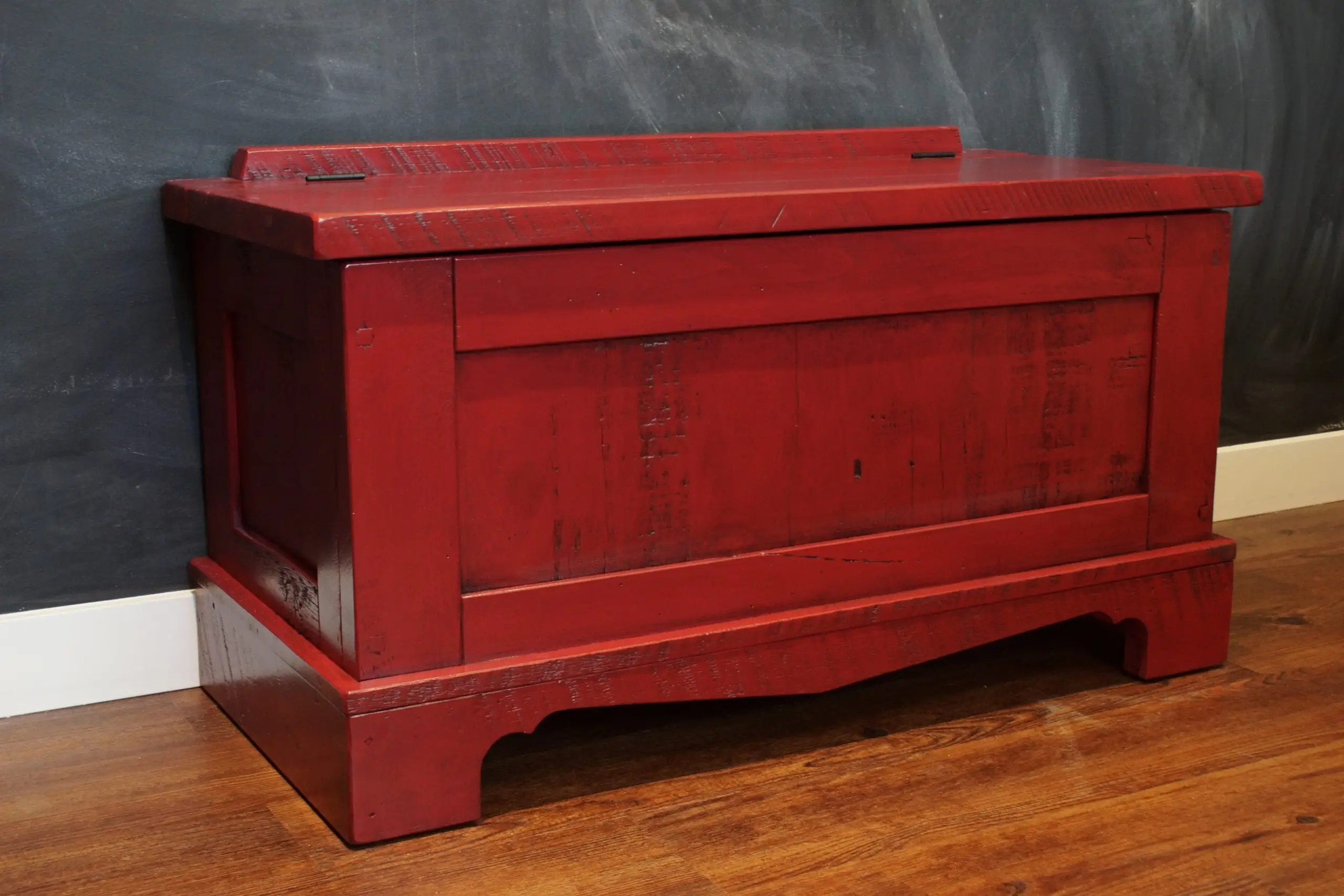 Farmhouse Trunk Entryway Liken Woodworks