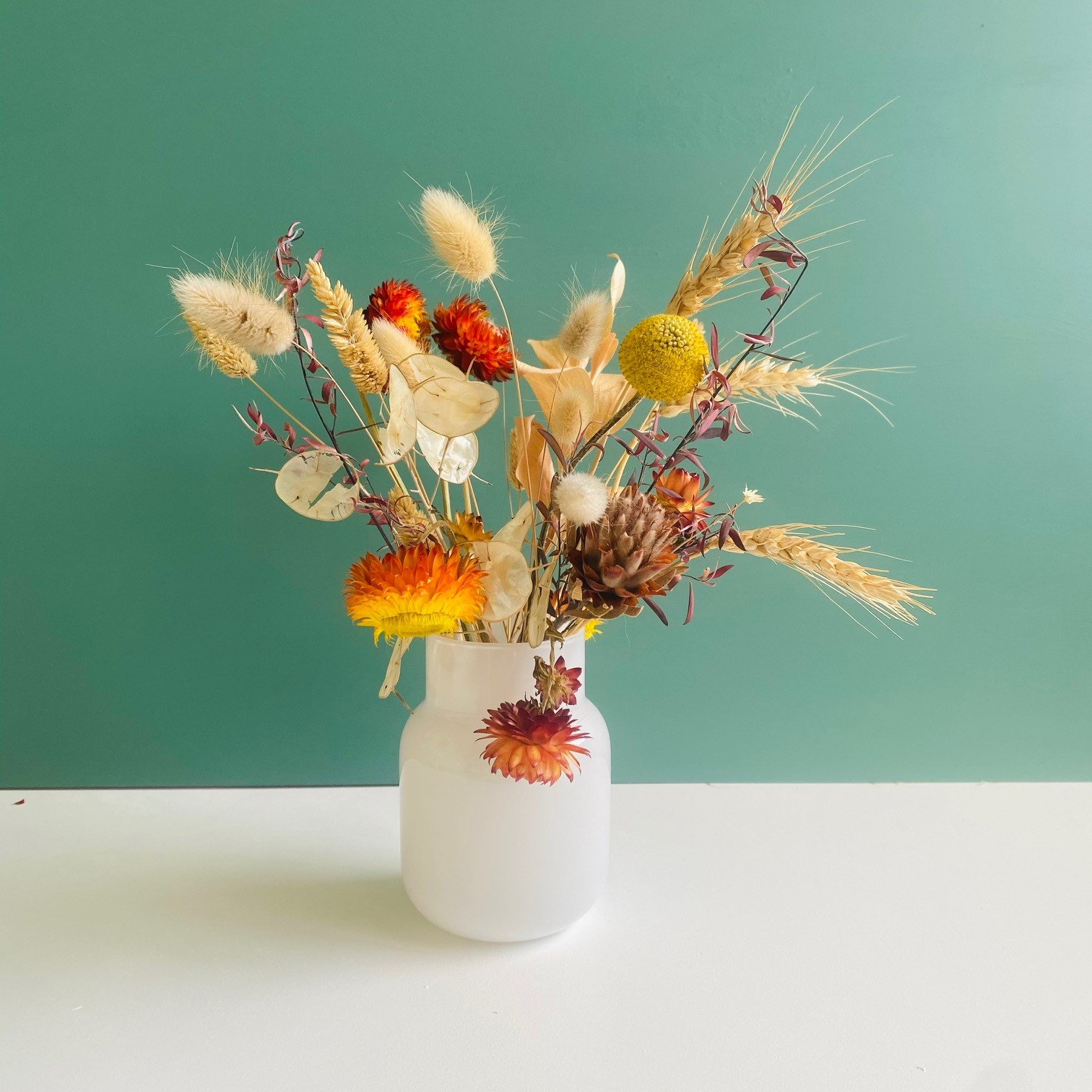 Dried Flower Box BRIGHT Lilac Five