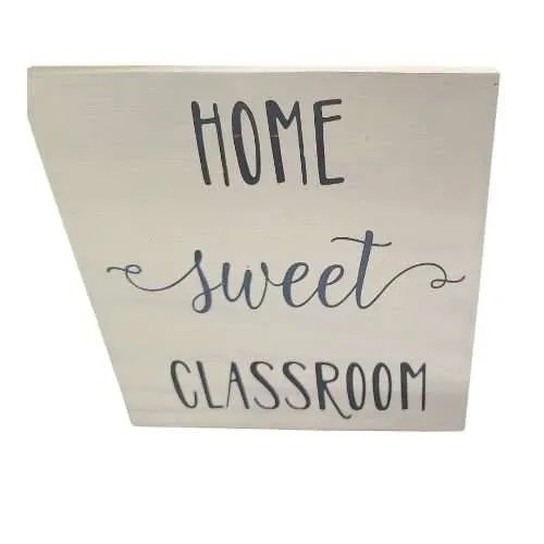 Home Sweet Classroom Wall Sign Lilac Lane DIY