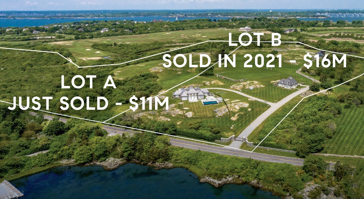 LILA DELMAN COMPASS SETS RECORD FOR HIGHEST LAND SALE IN NEWPORT COUNTY