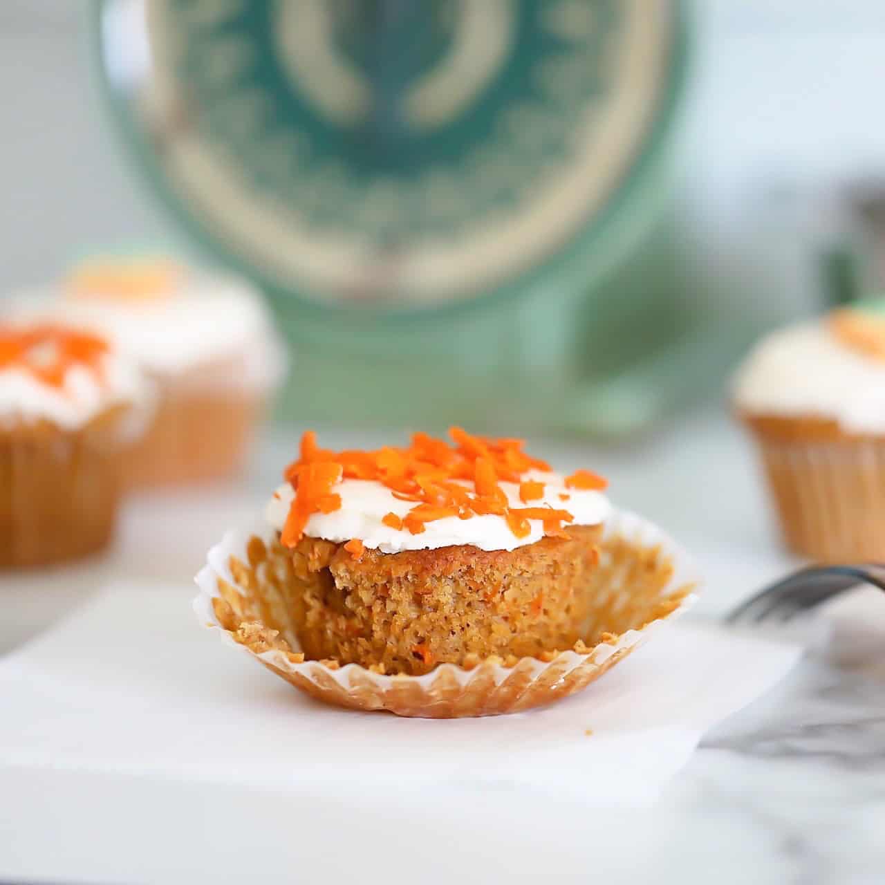 low carb, keto carrot muffins cake, easy breakfast