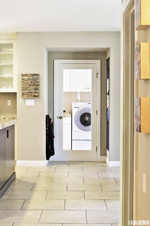 A Tour of Our House Kitchen and Laundry