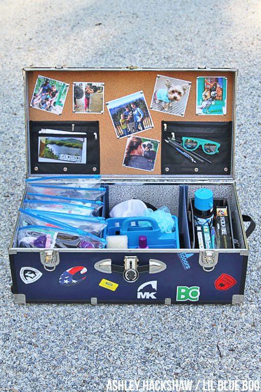 DIY Camp Trunk Organizer An Epic Camp Trunk