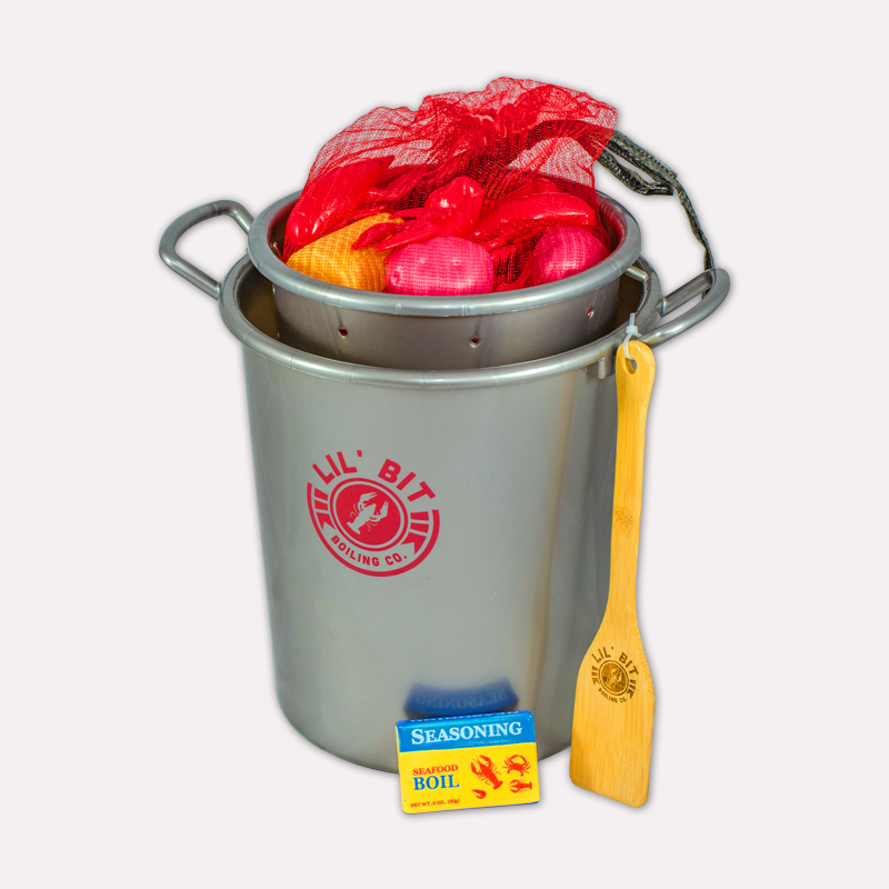 Lil' Bit Crawfish Boil Set Lil' Bit Boiling Set For Kids