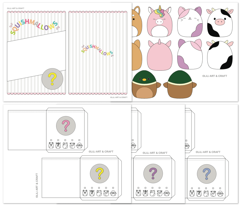 Squishmallows Mystery Blind Bag – LiLi Art Craft