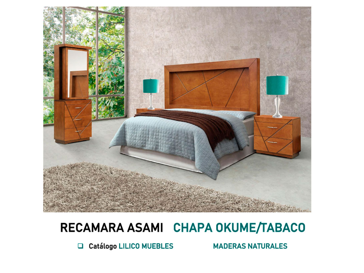 RECAMARAS MADERAS NATURALES LILICO MUEBLES