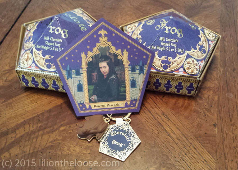 Souvenir Chocolate Frogs from the WWOHP Lili on the Loose