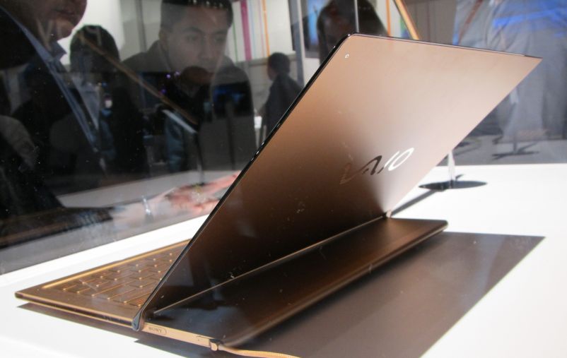 Sony introduces Vaio tablet concept with slideout keyboard Liliputing