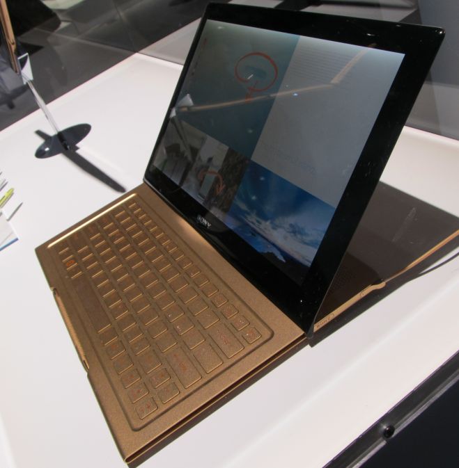 Sony introduces Vaio tablet concept with slideout keyboard Liliputing