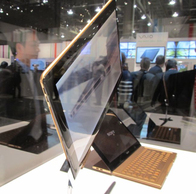 Sony introduces Vaio tablet concept with slideout keyboard Liliputing
